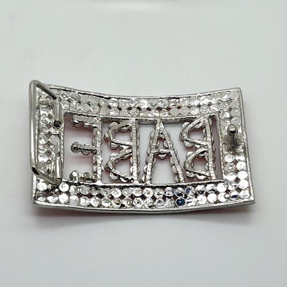 unisex style fancy BABY Letter Belt Buckle with pink Rhinestone Fashion party - Picture 3 of 4